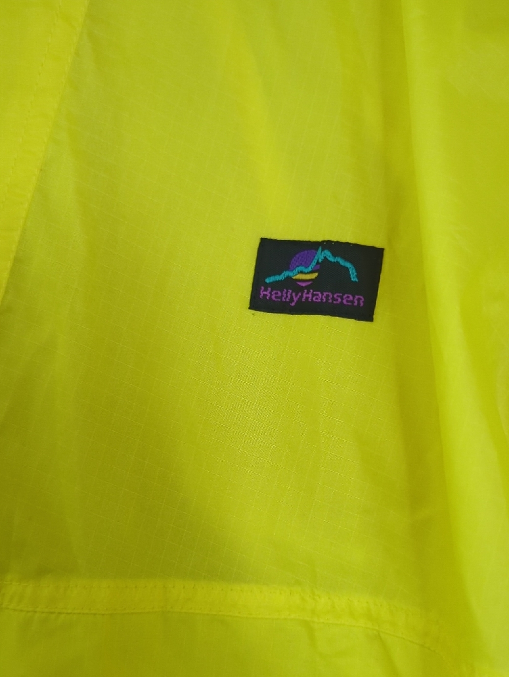 Helly Hansen Yellow Hooded Raincoat - Picture 2 of 4